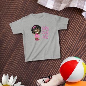 Kocoa Kinky Curly Cutie Kids Heavy Cotton Tee